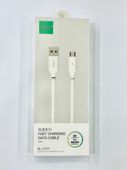 Pack of 10 VISOT Micro USB Cables (Rs,140 Per Peice Cost)